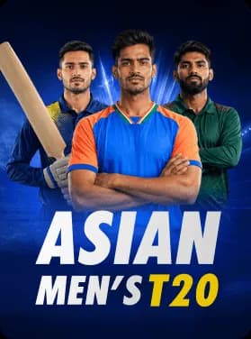Asian Games Men's T20 2026 - Cricket Tournament Banner