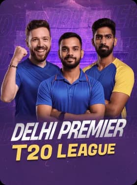 Delhi Premier T20 League 2026 - Cricket Tournament Banner