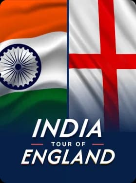 India tour of England 2026 - Cricket Tournament Banner