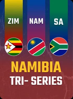 Namibia T20I Tri-Series 2026 - Cricket Tournament Banner