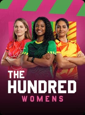 The Hundred 2026 Women - Cricket Tournament Banner
