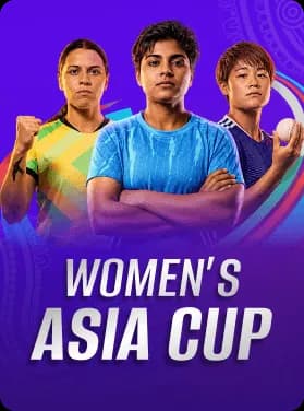 Women’s Asia Cup 2026 - Cricket Tournament Banner